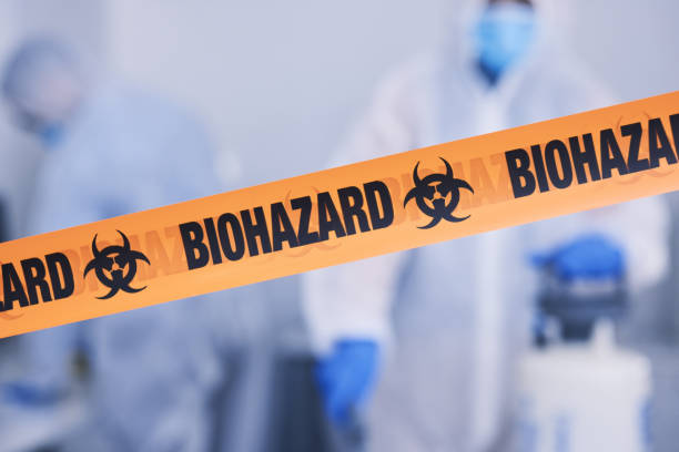 Professional Infectious Disease Decontamination technician working in Arlington, NY